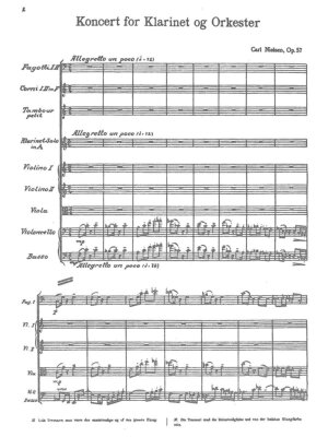 Nielsen - Clarinet Concerto