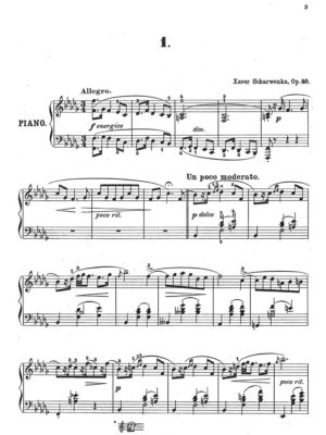 Scharwenka, Franz Xaver - Two polish dances op. 40