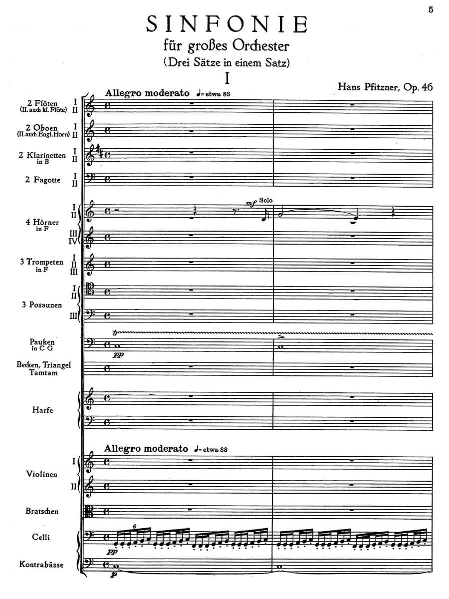 Complete Orchestral Works Hans Pfitzner 