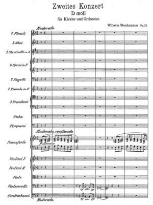 Stenhammar - Piano Concerto No. 2 Op. 23