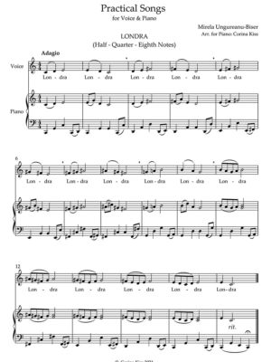 Ungureanu-Biser - Practical Songs for Voice & Piano