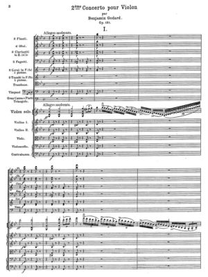 Godard-Violin Concerto No. 2 Op. 131