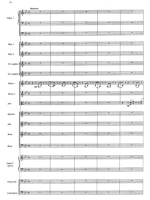 Saint-Saëns-Mass in G minor Op. 4