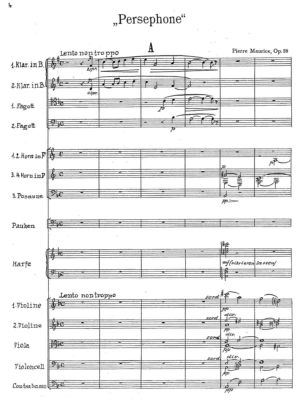 Maurice-Perséphone Op. 38