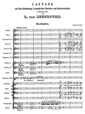 Beethoven-Cantata