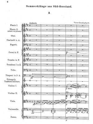 Bendix-Second Symphony Op 20