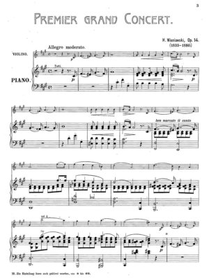 Wieniawski - Violin Concerto Op. 1
