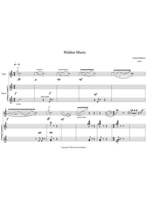 Stalheim - Hidden Music for flute and piano