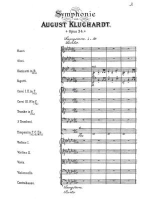 Klughardt - Symphony F minor