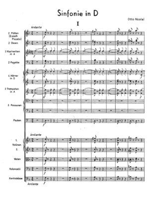 Nicolai - Sinfonie No. 2