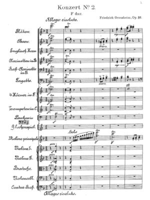 Gernsheim - Violin Concerto No. 2