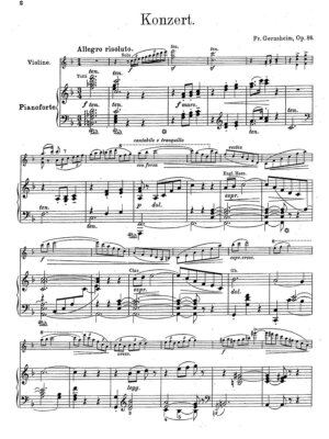 Gernsheim-violin concerto 2 piano reduction