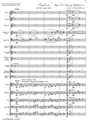 Schubert - Symphony in E (D 729)