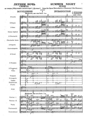 Prokofiev - Summer Night, Suite from the opera ...