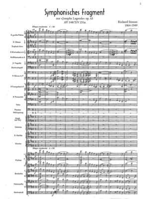 Strauss - Symphonic Fragment from Joseph's Legend