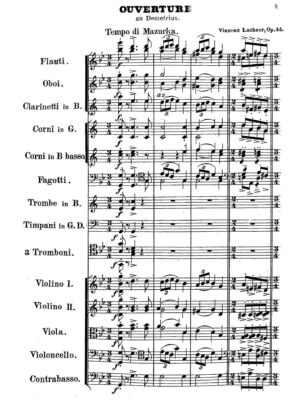 Lachner - Overture to Schiller’s 'Demetrius'
