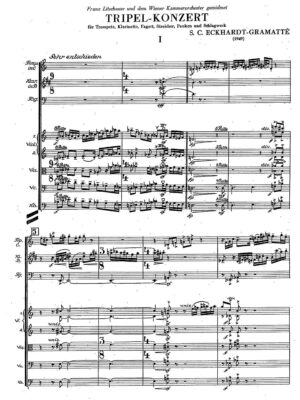 Eckhardt-Gramatté - Tripel Concerto