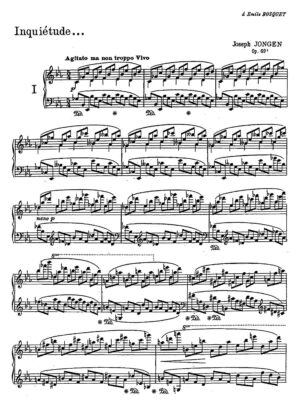 Jongen - 13 Préludes pour Piano