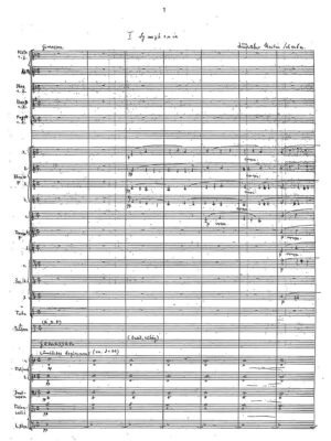 Scherber - Symphonie Nr. 1 in D-Moll