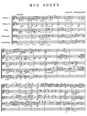 Børresen - Mød Doden & Nordiske Folketoner for string orchestra